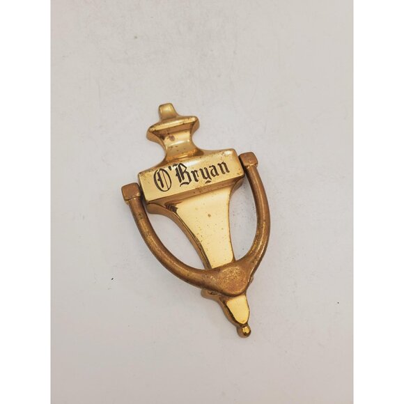 Vintage Brass Door Knocker from the early 80’s. Solid brass . Vintage Co… - Picture 1 of 10